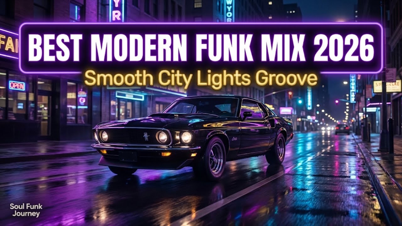Best Modern Funk Mix 2026 - Midnight City Grooves (High Quality Audio) | Soul Funk Journey