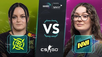 NAVI Javelins vs. Ninjas in Pyjamas // Gamers Without Borders 2023 – CS:GO W – Day 3
