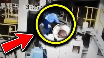 Worker MESSED With The Industrial Machine & Pays For It!