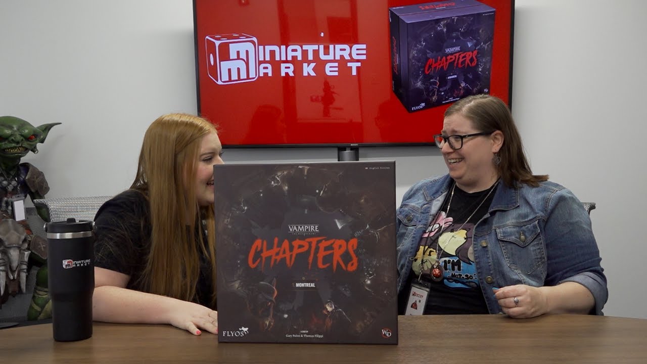 Vampire the Masquerade: Chapters - Montreal Unboxing + General