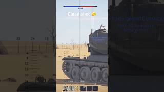 I couldn’t see it just shot wherever the AMX was shooting😂😂 #warthunder #gaming #shorts