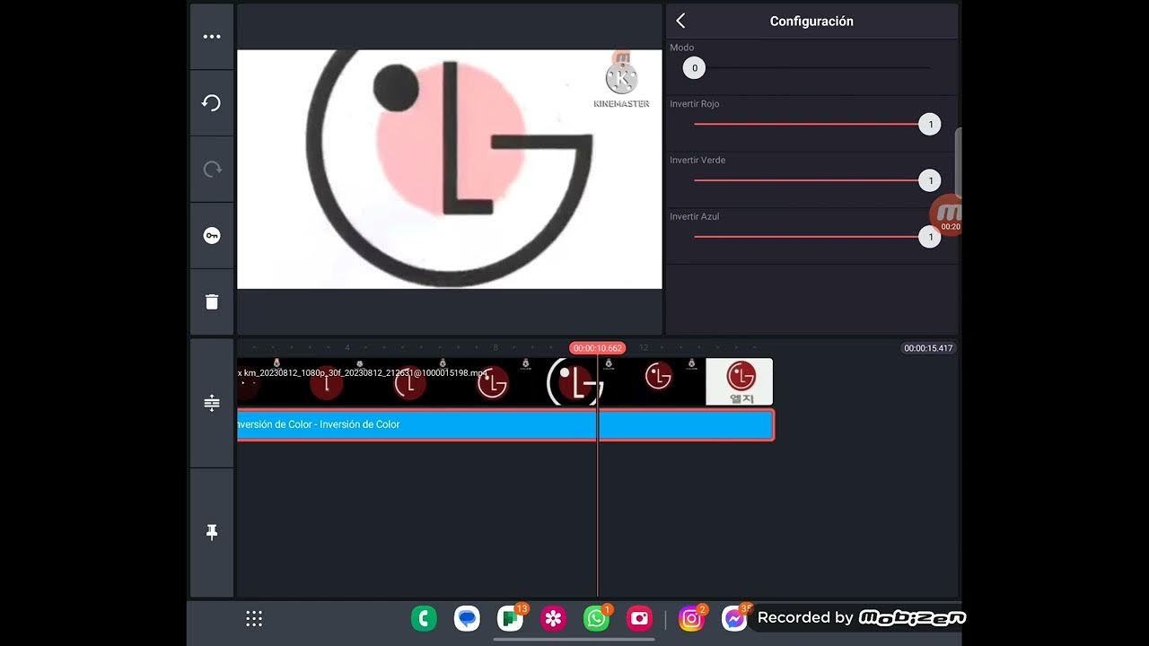 How To Make Luig Group On Kinemaster YouTube