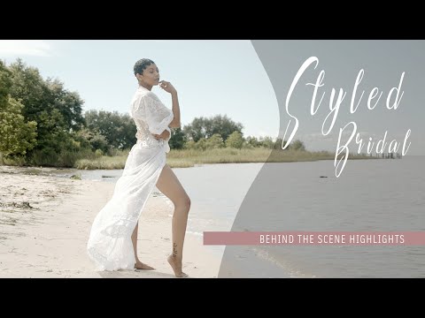 BTS Styled Bridal Shoot | 3 Looks | BMPCC4K