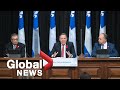 Coronavirus: Quebec Premier Legault says situation better than Europe, but "must do better" | FULL