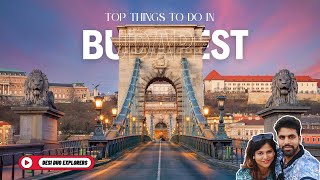 Top Places and Things To Do In Budapest | Budapest Travel Vlog ,Hungary