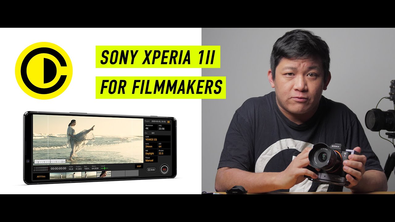 Sony Xperia 1II with Pro Photography and Filmmaking features - YouTube