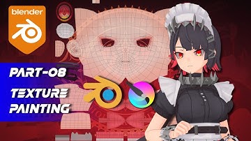 Blender - Ellen Joe FanArt PART-08 Texture Painting | @shionmgr