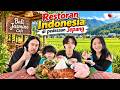 Restoran Indonesia di pedesaan Jepang ! Istri Jepang makan Sate Ayam dan Ayam Bakar Indonesia