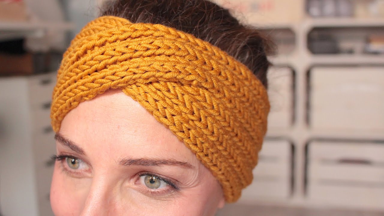 Tuto coudre un bandeau cache oreilles #headband 