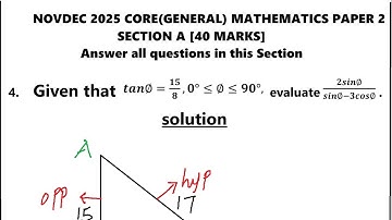 NOVDEC 2025 CORE MATHS PAPER 2 _ QUE 4