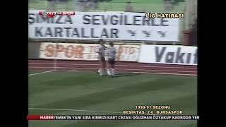 Beşiktaş 2-0 Bursaspor 15.09.1990