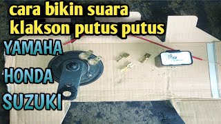 Turn Signal Flasher for Motorcycle Horn || How to Make a Horn Sound that Intermittently