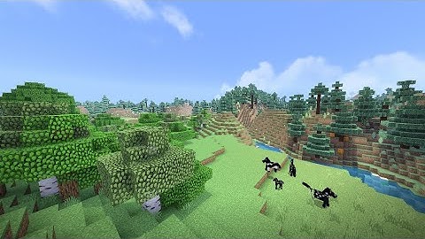 Minecraft ULTRA REALISTIC SHADER | MCPE 1.17.4 | Chocapic Shader Pseudo Ray Tracing