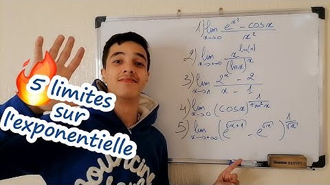 🔥5 Limites sur la fonction exponentielle - 2BAC