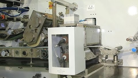 Full servo sanitary napkin machine production line manufacturing in China