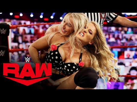 Charlotte Flair & Asuka vs. Lacey Evans & Peyton Royce: Raw, Jan. 4, 2021