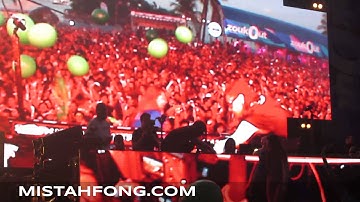 Skrillex Live @ ZoukOut 2014 (Part 1)