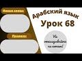 Начните сейчас! Арабский язык для начинающих. Урок 68