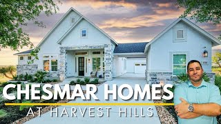 Chesmar Homes | Harvest Hills | Gregory | 3747 SF | 4 Bedrooms | Model Home Tour | Marion, TX