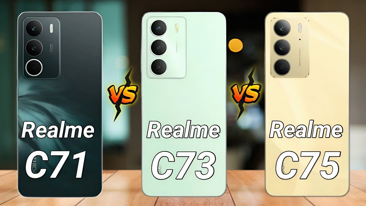 Realme C71 vs Realme C73 vs Realme C75 - Full Comparison 🔥