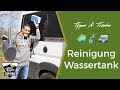 Wassertank Reinigen im Wohnmobil / Wohnwagen - Wasserhygiene ganz einfach!