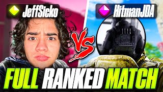 I Played VS HITMAN JDA In An INSANE 4-4 RANKED MATCH - Rainbow Six Siege Console
