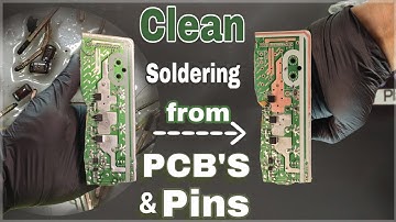 Beste oplossing om ALLEEN soldeer (tin) SNEL op te lossen