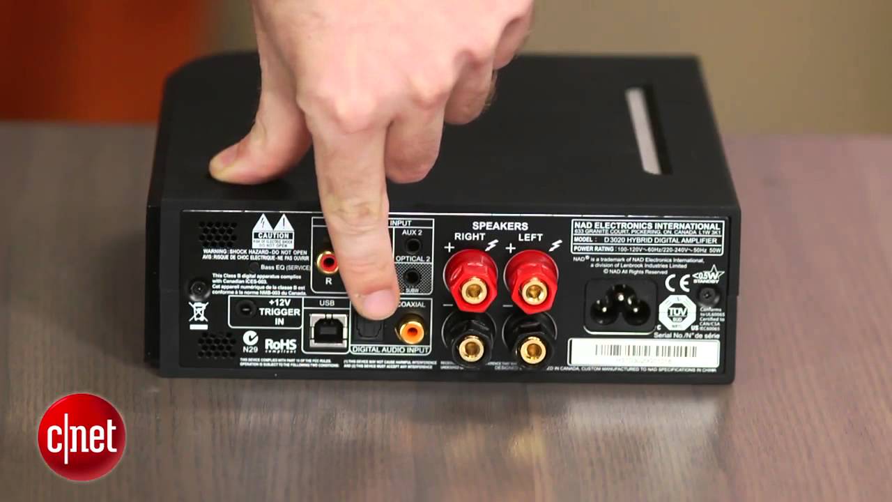 kapillærer Universitet bevægelse NAD D 3020 AV Receiver - YouTube