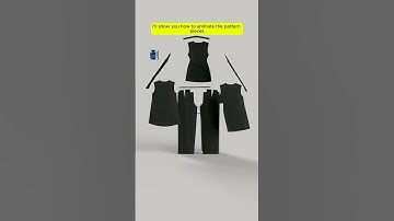 Pt. 1 Pattern animation in Clo | Morph Target  #clo3ddesigner #3dvisualization