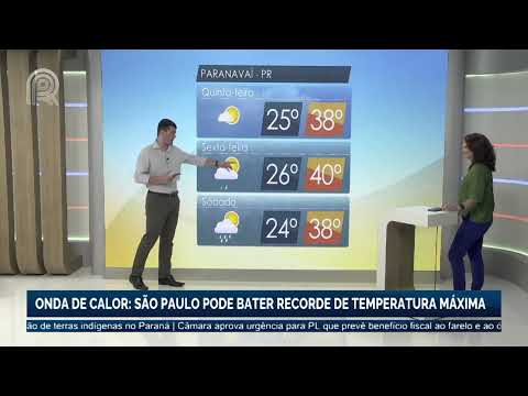 Onda de calor: São Paulo pode bater recorde de temperatura máxima | Canal Rural