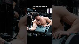 Larry was distracted 💀 #togi #funny #gym #fitness #workout #memes