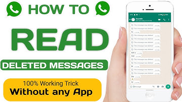 how to read whatsapp deleted messages | whatsApp deleted message kaise padhe (2022)