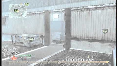 Modern Warfare 2 search and destroy sub base