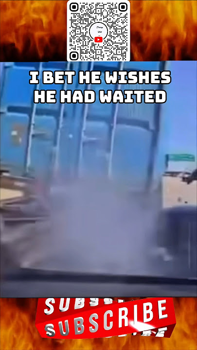 One car vs 3 semi trucks