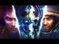 Starcraft 2  game movie  full trilogy all cutscenes  cinematics 60fps 1080p