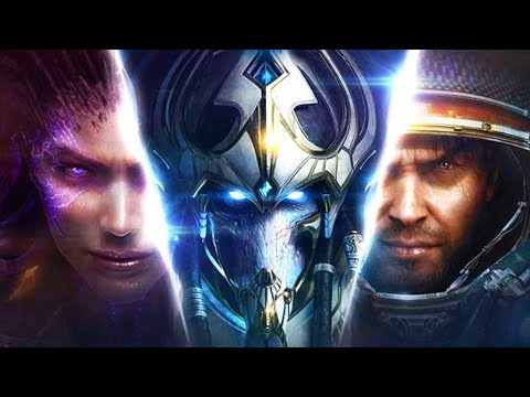 STARCRAFT - GAME MOVIE | FULL TRILOGY (all cutscenes & cinematics) [60fps, 1080p]