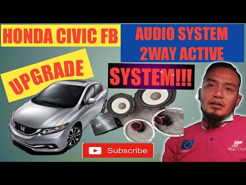 HONDA CIVIC FB UPGRADE AUDIO SYSTEM !!!