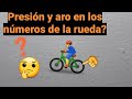 como saber que aro es mi bicicleta