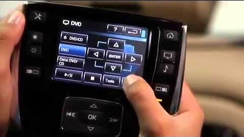 Jaguar XJ How To Rear Seat Entertainment