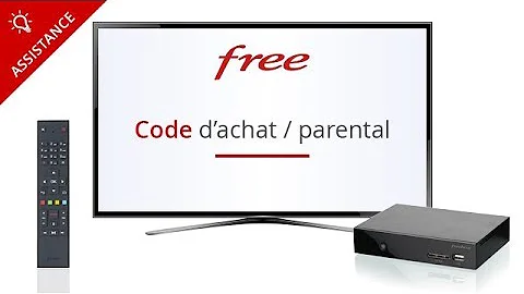 Comment parametrer le code d'achat Free ?