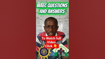 Waec Gce 2025 vragen: De ENIGE site voor waarschijnlijke vragen die u nodig heeft! (Vermijd oplic...