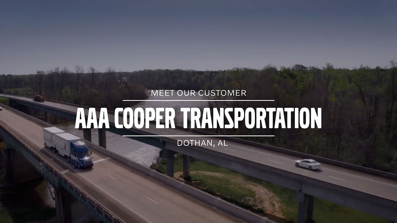 volvo trucks ahead of the innovation curve meet our customer aaa cooper transportation aaa cooper transportation