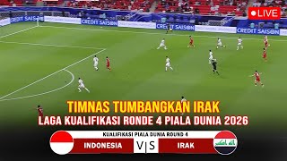 🔴LIVE.. Indonesia vs Iraq | Round 4 of the 2026 World Cup Qualifiers, Illustration
