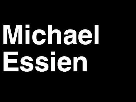 How to Pronounce Michael Essien Chelsea FC Football Goal Penalty Kick