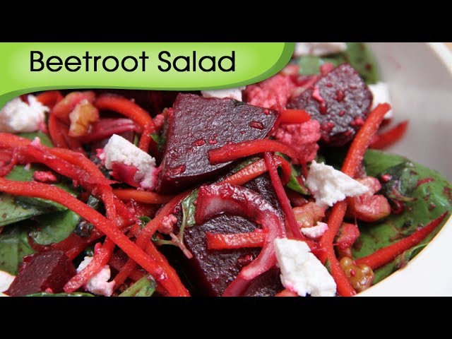 Beetroot Salad - Simple Healthy Homemade Vegetarian Salad Recipe By Ruchi Bharani | Rajshri Food