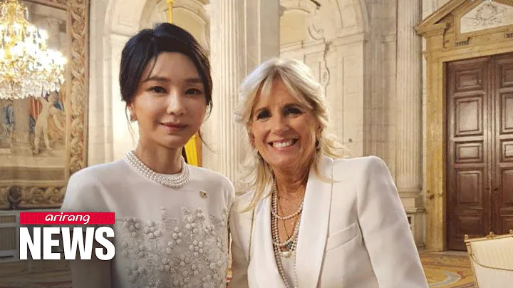 S. Korean First Lady tours royal palace near Madrid as part of NATO Summit program - DayDayNews