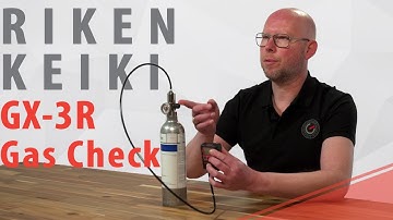 Riken Keiki GX 3R Gas Detector Gas Check