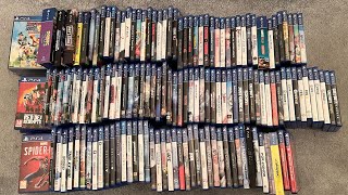 PS4 game collection