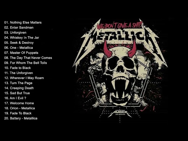 Metallica Best Songs - Metallica Greatest Hits Full Album 2021 class=