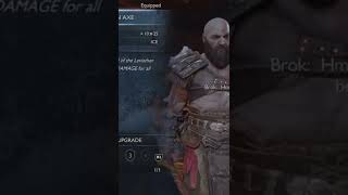 The Reason Why Kratos Weapons Were Downgraded to Level 1 in God of War Ragnarok